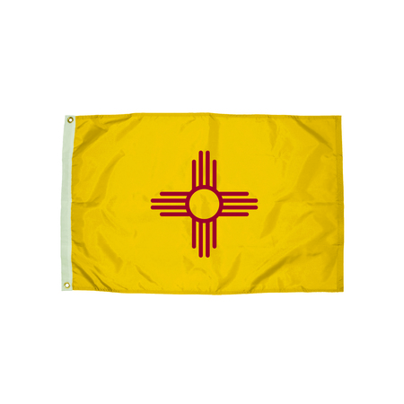 FLAGZONE Durawavez Nylon Outdoor Flag, New Mexico, 3 Ft. x 5 Ft. 2302051